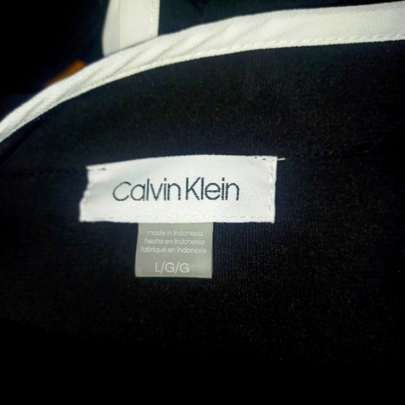 (3/$25) Calvin Klein Black Ruffled Blouse - Picture 5 of 5